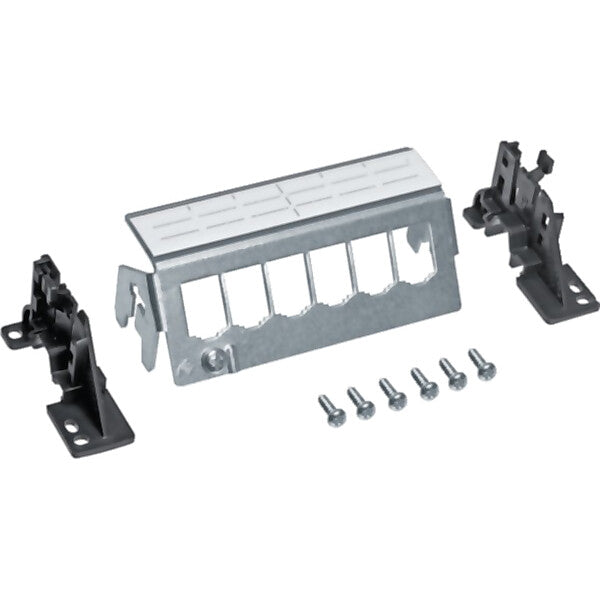 Hager Patch-Panel 6-fach ohne Module FZ06MMO